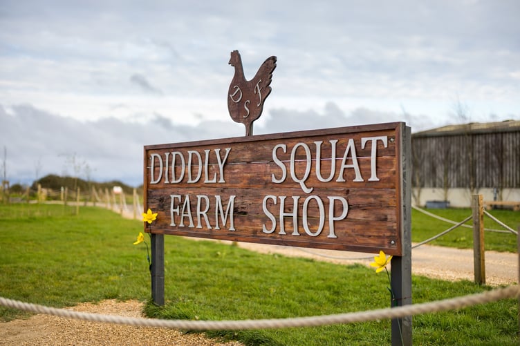 Diddly Squat Farm Shop.